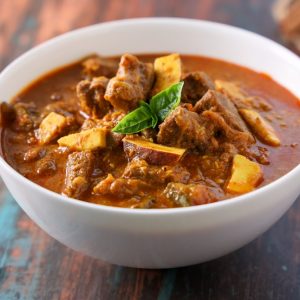Spicy,Beef,Curry.,Goan,Style,Beef,Vindaloo.,Traditional,Indian,Lamb